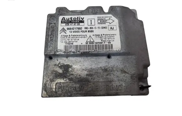 Citroen C4 I Picasso Airbag control unit/module 9664217980 606474700