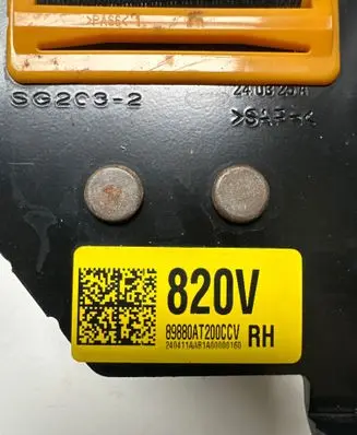 KIA Niro Rear seatbelt SG2C32 240325A 89880AT200CCVN