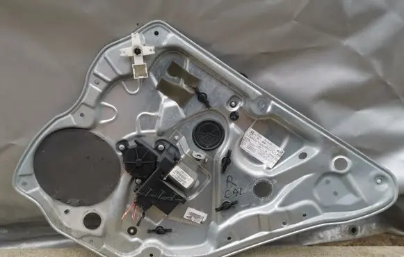 Volkswagen Polo Rear door window regulator with motor 6Q0959812A 6Q4839402D 3B4839016AG