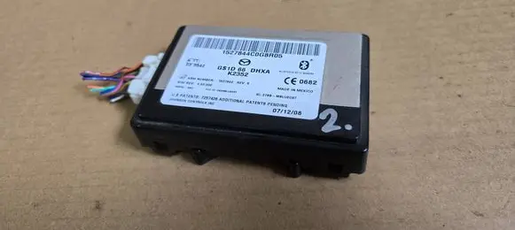 Mazda 6 Bluetooth control unit module GS1D66DHXA 1527844C0G8 K2352