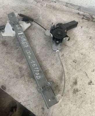 Hyundai Sonata Rear door window regulator with motor