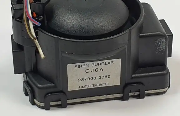 Mazda RX8 Alarm system siren 4S5393T1D