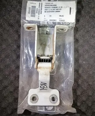 Renault Kangoo II Front door hinge set 7782387123