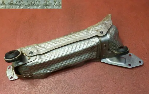Mercedes-Benz C W204 Heat shield in engine bay A6420903141