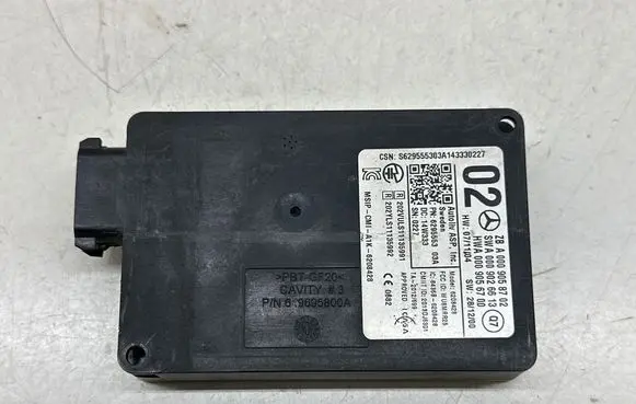 Mercedes-Benz C W205 Blind spot module A0009058702 A0009026613 A0009056700