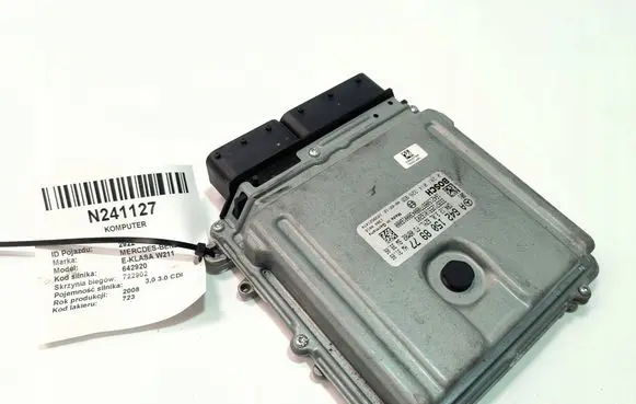 Mercedes-Benz E W211 Engine ECU kit and lock set A6421508977