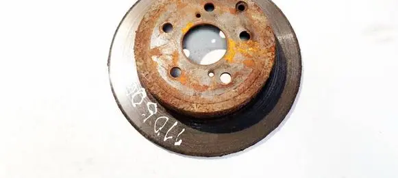 Toyota Corolla Verso AR10 Rear brake disc NEVENTILIUOJAMAS
