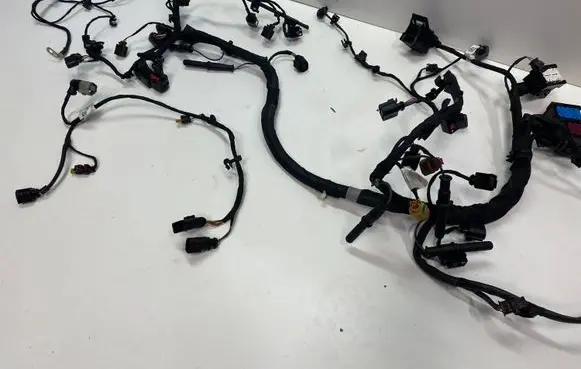 Volkswagen Touareg III Engine installation wiring loom 059971627R 059971595HH