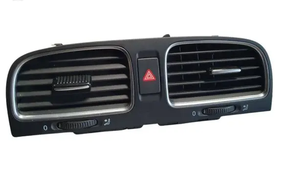 Volkswagen Golf VI Dash center air vent grill 5K0815736D
