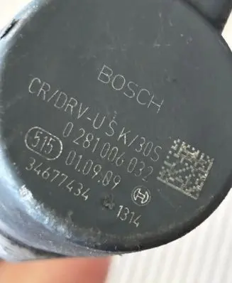 Fiat Ducato Fuel pressure regulator 0281006032 010909 34677434