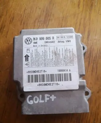 Volkswagen Golf Plus Airbag control unit/module 1K0909605R 5WK43412