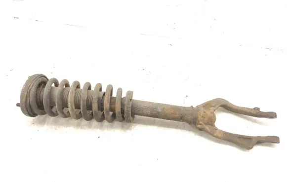 Front shock absorber with coil spring