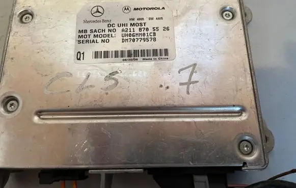 Mercedes-Benz E W211 Other control units/modules A2118705526