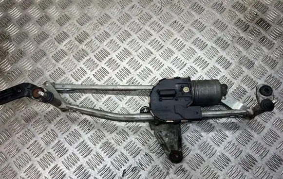 Volkswagen PASSAT B6 Front wiper linkage and motor 0390241791 3C1955119 0512071