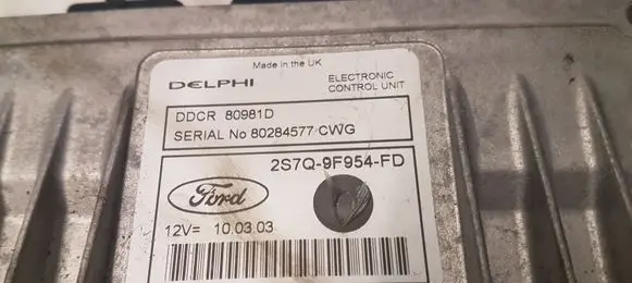 Ford Mondeo Mk III Engine control unit/module 2S7Q9F954FD 80284577CWG