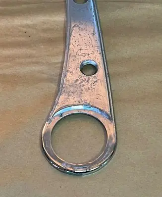 Opel Commodore A Front driver seat rail trim 
