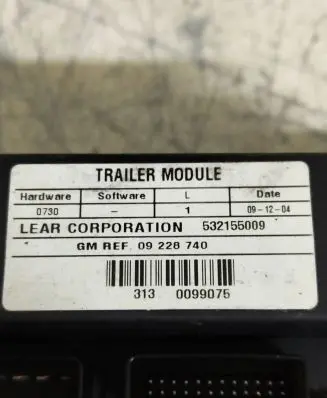 Opel Signum Fuse box set 09228740 0099075 532155009