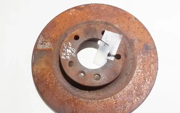 Peugeot 607 Rear brake disc neventiliuojamas