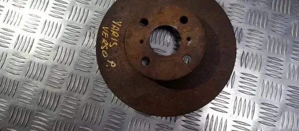 Toyota Yaris Verso Front brake disc 