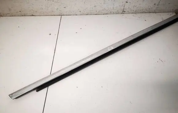 Tesla Model S Front door glass trim molding 