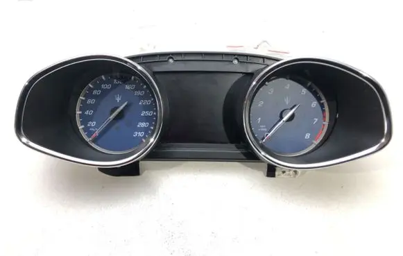 Maserati Quattroporte Speedometer (instrument cluster) 670009736