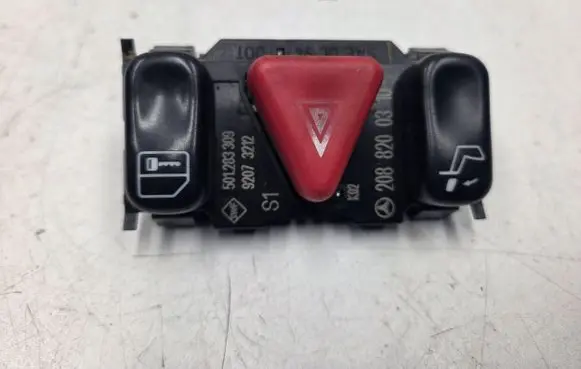 Mercedes-Benz CLK A208 C208 Hazard light switch A2088200310 2088200310 501283209