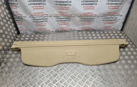 Volkswagen Touareg I Parcel shelf load cover 