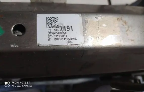 Opel Insignia A Steering wheel axle 13277191