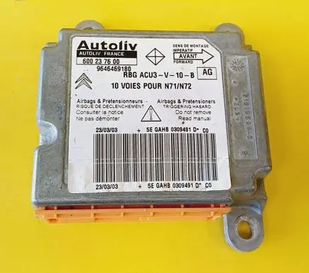 Citroen Xsara Airbag control unit/module 9646469180 600237600