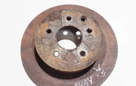 Nissan X-Trail T31 Rear brake disc ventiliuojamas