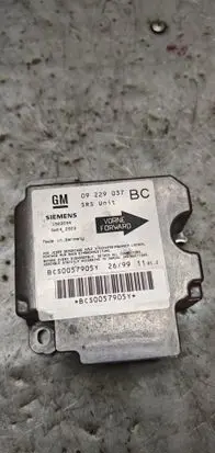 Opel Astra G Airbag control unit/module 09229037 CS0057905Y
