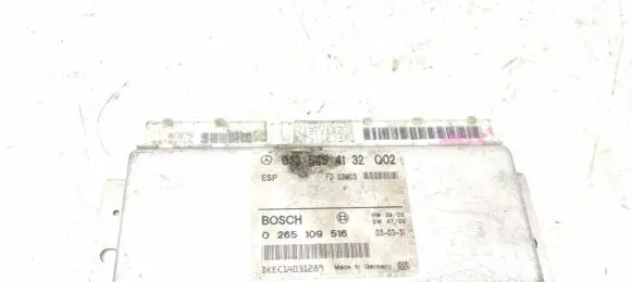 Mercedes-Benz E W211 ESP (stability system) control unit 0265109516 0335454132