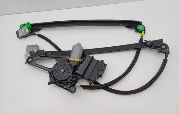 Ford Galaxy Front door window regulator with motor 7M0837401P 95VWA23201B