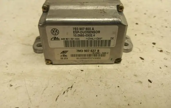 Volkswagen Sharan ESP acceleration yaw rate sensor 7M3907637B 7E0907655A 10098503024