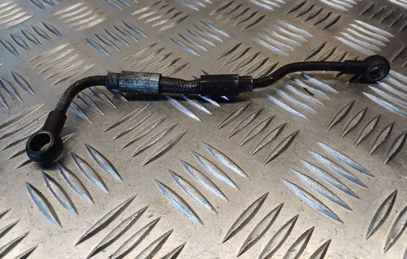 Opel Corsa D Turbo turbocharger oiling pipe/hose 55186154