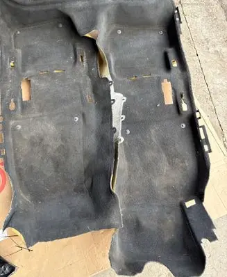 Audi A6 S6 C6 4F Front floor carpet liner 4F1863021