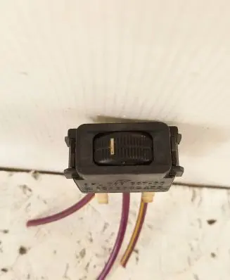 Mercedes-Benz E W124 Headlight level height control switch 1248000473 6PL00553700