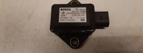 Audi A4 S4 B6 8E 8H ESP acceleration yaw rate sensor 8E0907637A