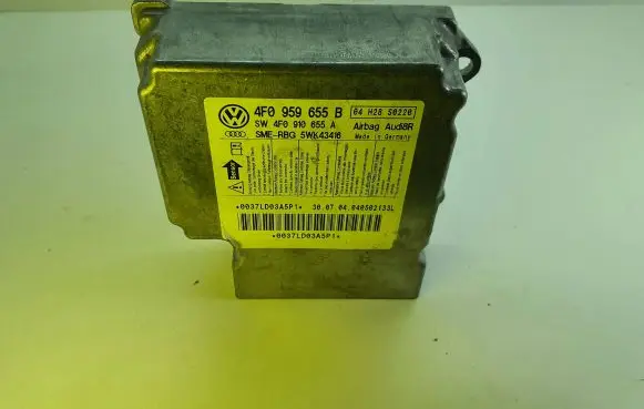 Audi A6 S6 C6 4F Airbag control unit/module 4F0959655B 4F0910655A 5WK43416