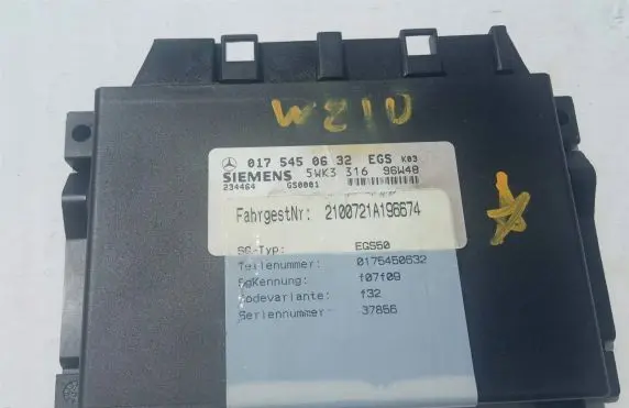 Mercedes-Benz E W210 Gearbox control unit/module A0175450632