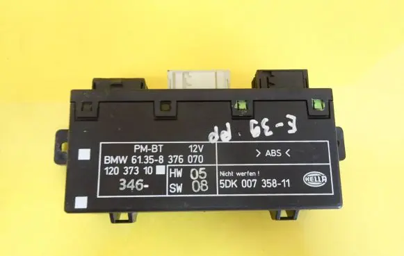 BMW 5 E39 Door control unit/module 8376070 61.35-8376070 5DK007358-11