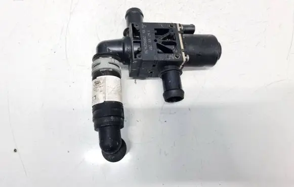 Coolant heater control valve