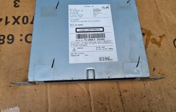 Navigation unit CD/DVD player