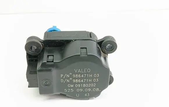 Opel Vectra C Air flap motor/actuator 09180202 986471H