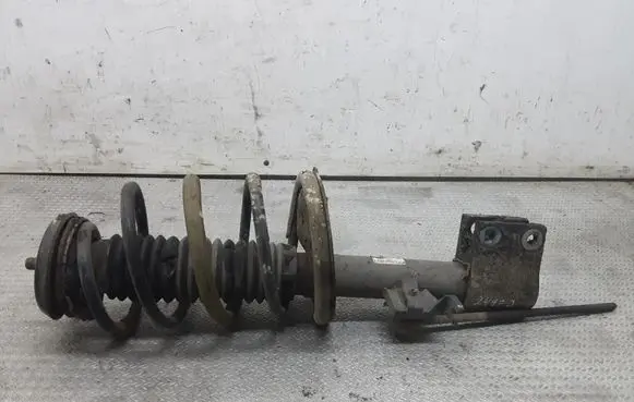 Front shock absorber with coil spring