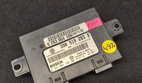 Volkswagen Phaeton Parking PDC control unit/module 3D0919283D