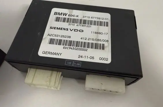 BMW 5 E60 E61 Suspension control unit/module 6773912 11868017 77391201