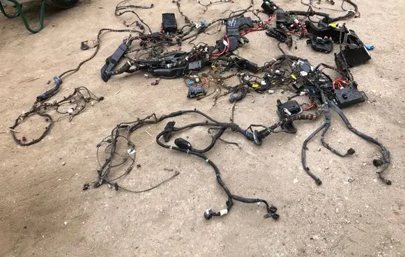 Mercedes-Benz GLE W167 Left interior wiring harness A1678212900