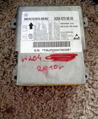 Mercedes-Benz C W204 Airbag control unit/module A2048706826