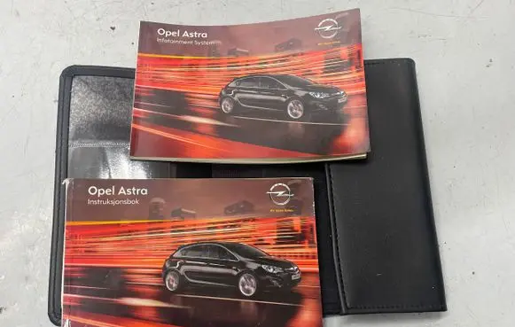 Opel Astra J Owners service history hand book 09959491 09921421
